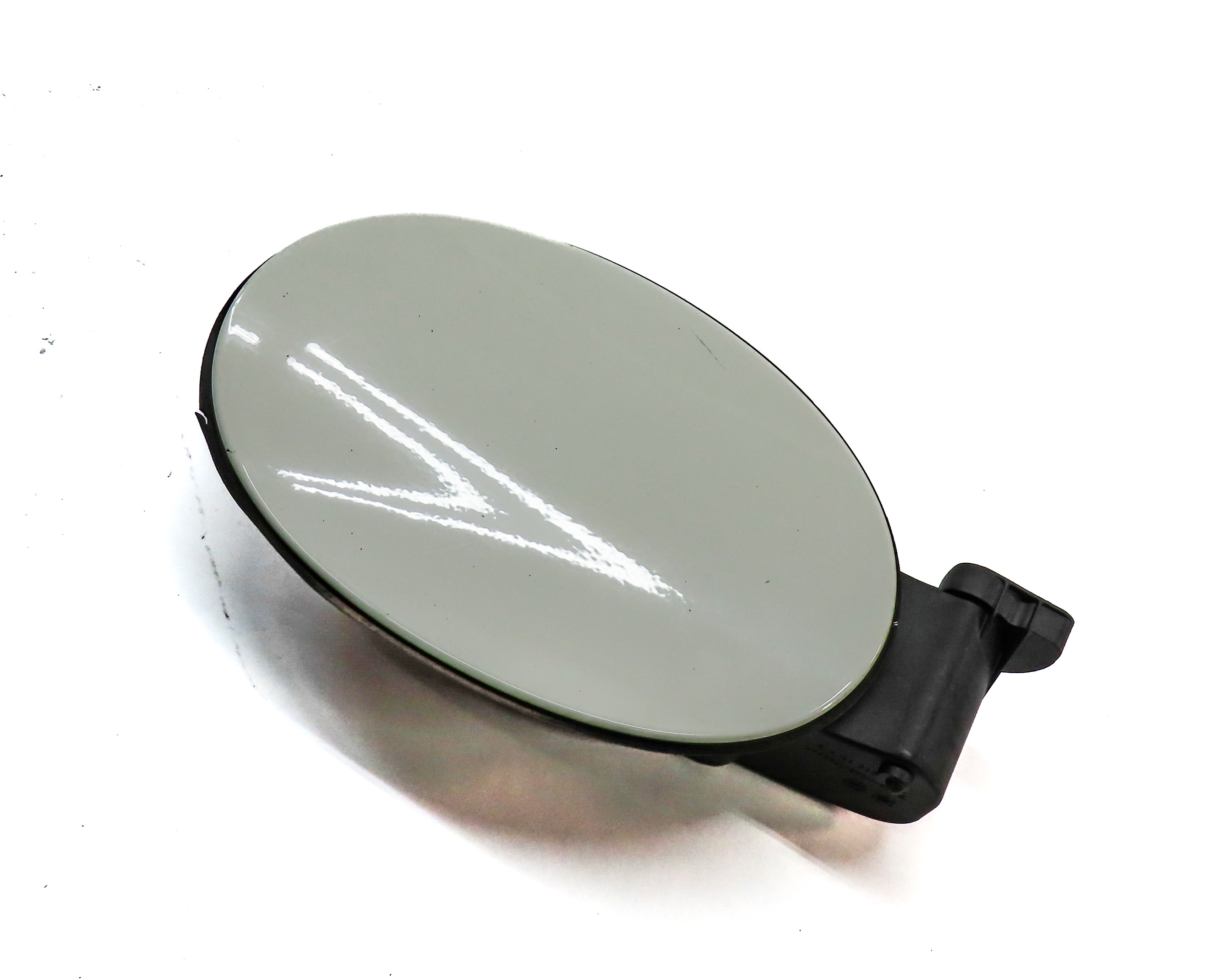 07-12 MERCEDES GL320 GL350 GL450 GL550 FUEL DOOR w/HOUSING & CAP (White) — exact item pictured